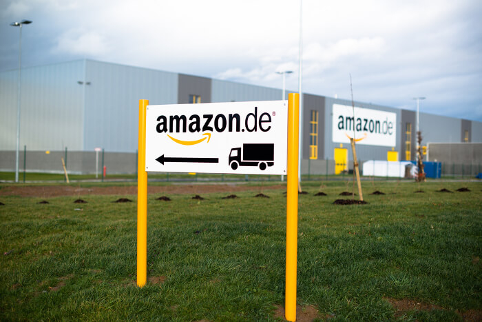 Amazon-Logistikzentrum in Deutschland