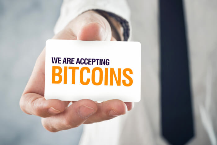 We are accepting Bitcoins