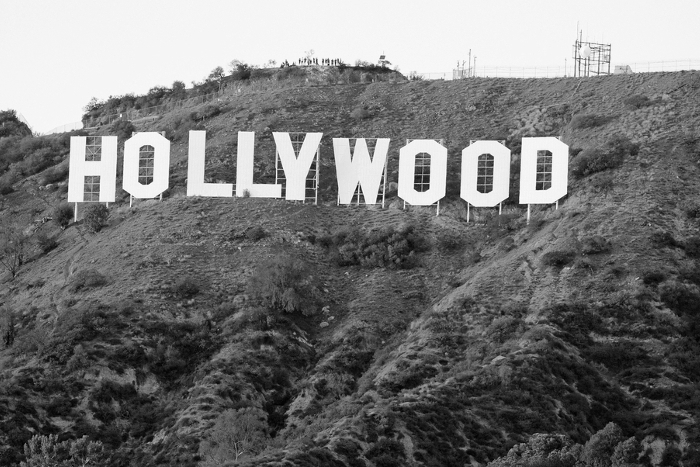 Hollywood-Schriftzug 