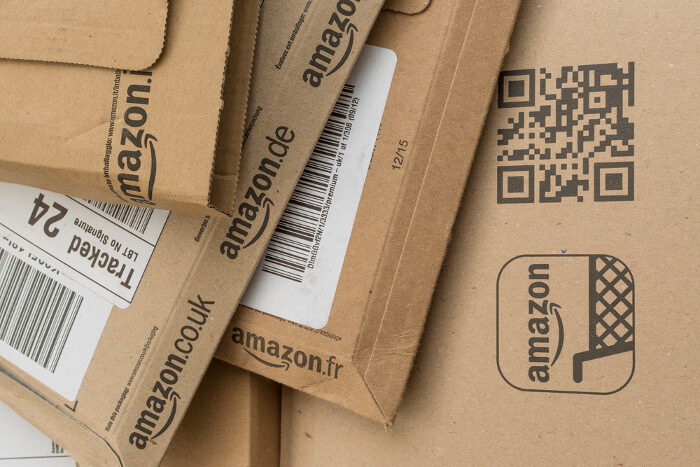 verschiedene Amazon-Pakete