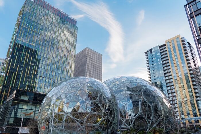 Amazon-Gebäude in Seattle