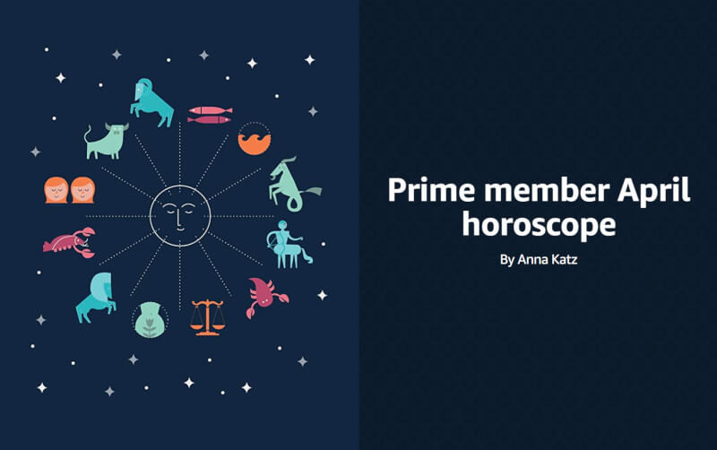 Amazon, Screenshot Horoskop