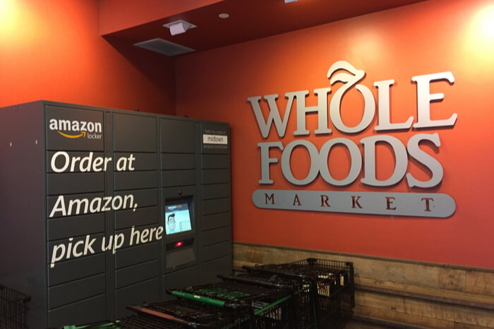 Amazon Locker im Whole Foods