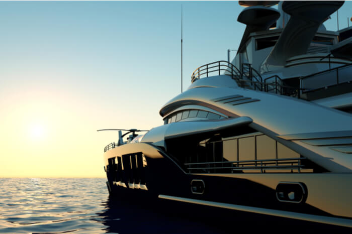 Luxus-Yacht