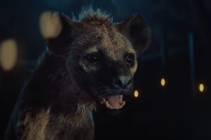 Hyäne im neuen Weihnachtsspot von Amazon Prime