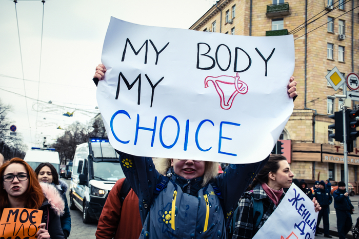 Protest zu Schwangerschaftsabbrüchen in den USA