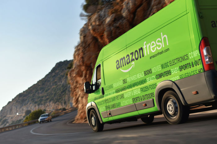 Amazon Fresh Lieferwagen