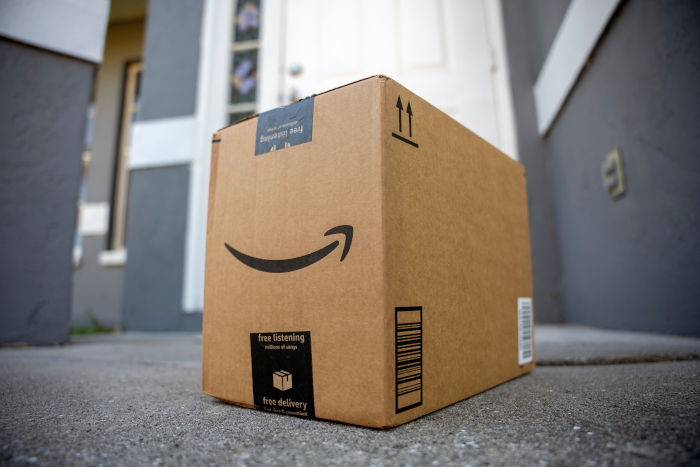 Paket des Online-Händlers Amazon
