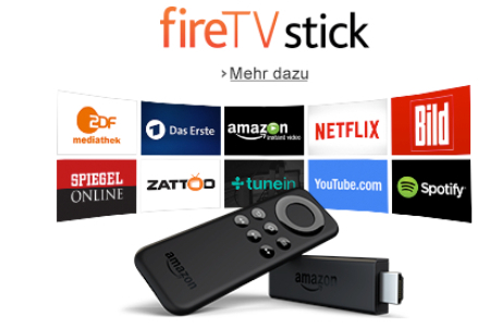 Screenshot Amazon-Banner: Fire TV Stick