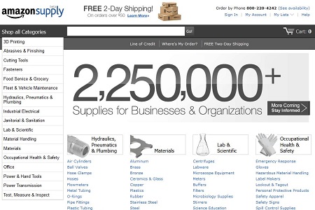 Amazon Supply Screenshot