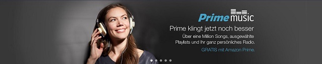 Amazon Prime Music-Werbung