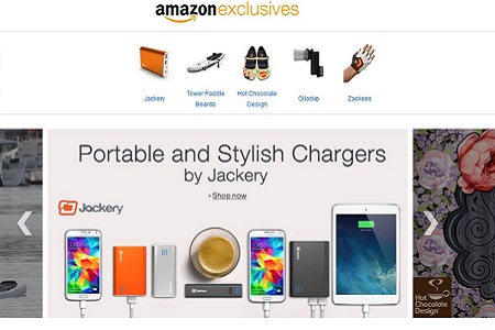 Screenshot Amazon Exclusives