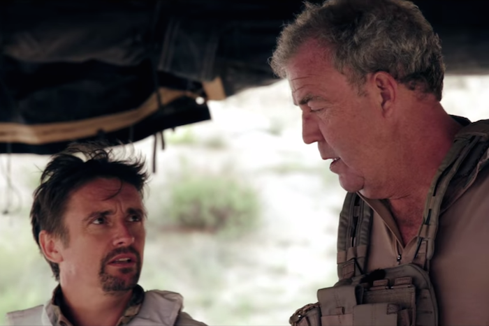 Hammond und Clarkson bei der Armee-Übung