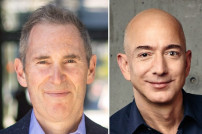Andy Jassy und Jeff Bezos