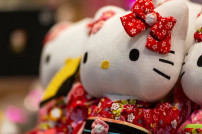 Kultfigur aus Japan: Kleine Katzenfigur Hello Kitty