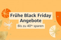 Amazon lockt mit Frühen Black Friday Angeboten